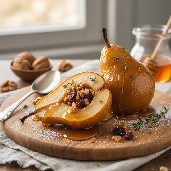 Honey-Baked Pear Delight recipe