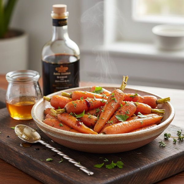 Honey-Balsamic Caramelized Carrots recipe