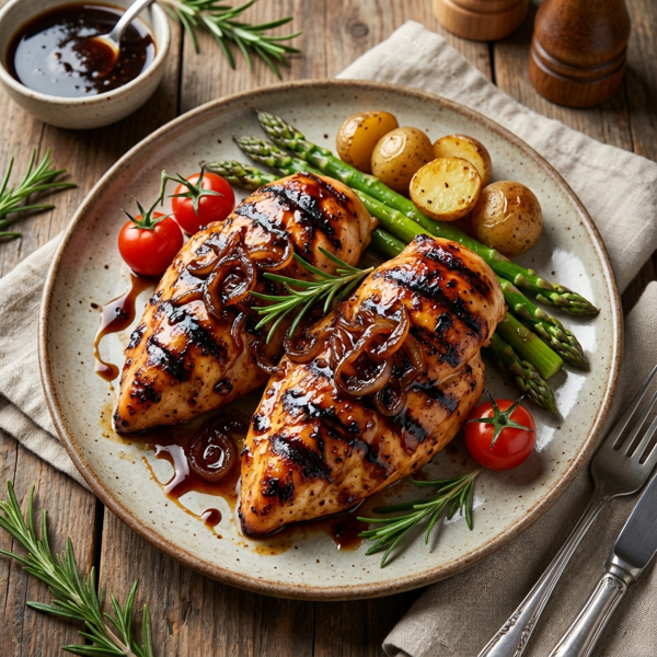 Honey-Balsamic Grilled Chicken recipe