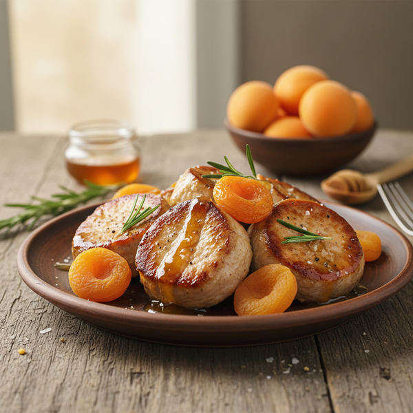 Honey-Glazed Apricot Pork Medallions recipe