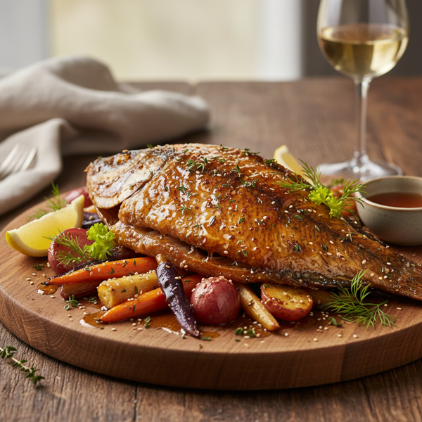 Honey-Glazed Smoked Tilapia Delight recipe