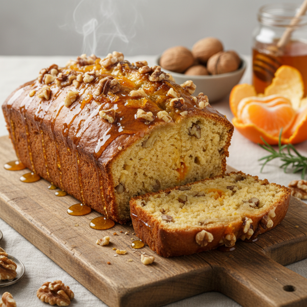 Honey-Orange Walnut Loaf recipe