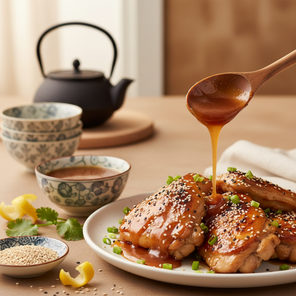 Honey-Sesame Teriyaki Glaze recipe