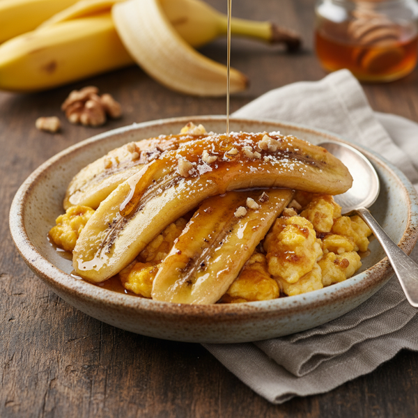 Honey Banana Egg Fusion recipe