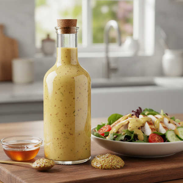 Honey Mustard Low Sodium Salad Dressing recipe
