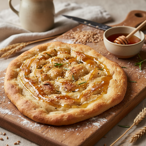 Honey Wheat Flatbread recipe
