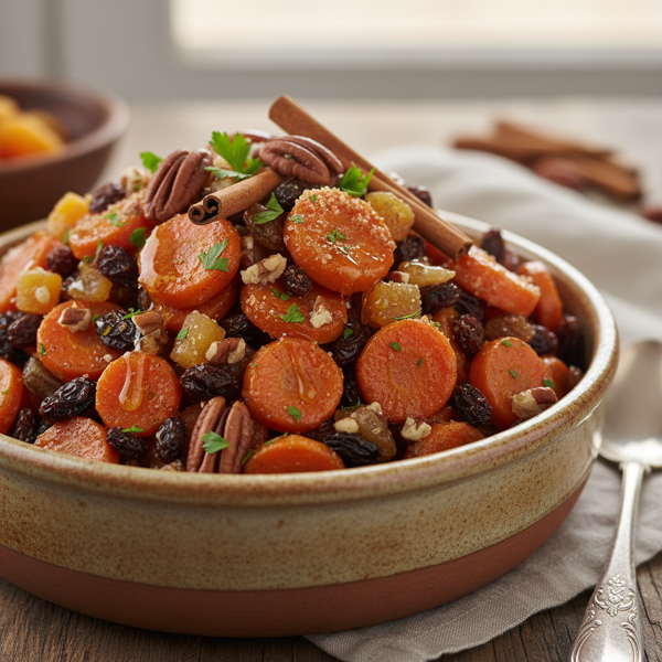 Honeyed Carrot Tzimmes Delight recipe