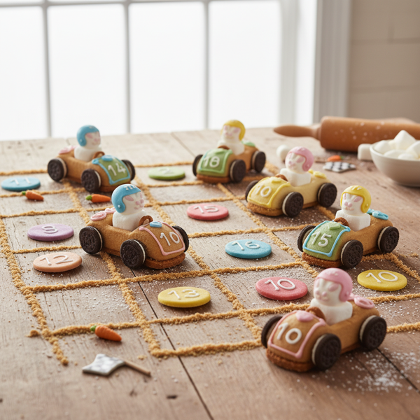 Hopscotch Bunny Race Cars recipe
