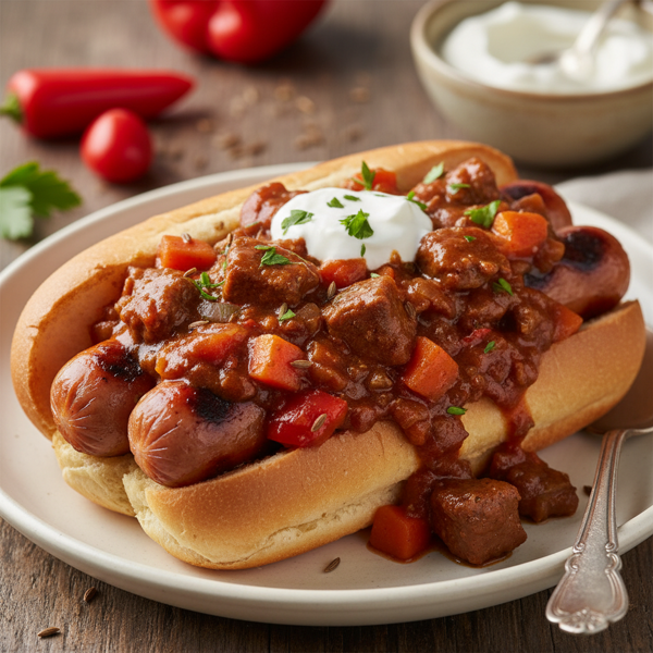 Hungarian Style Goulash Hot Dog Sauce recipe