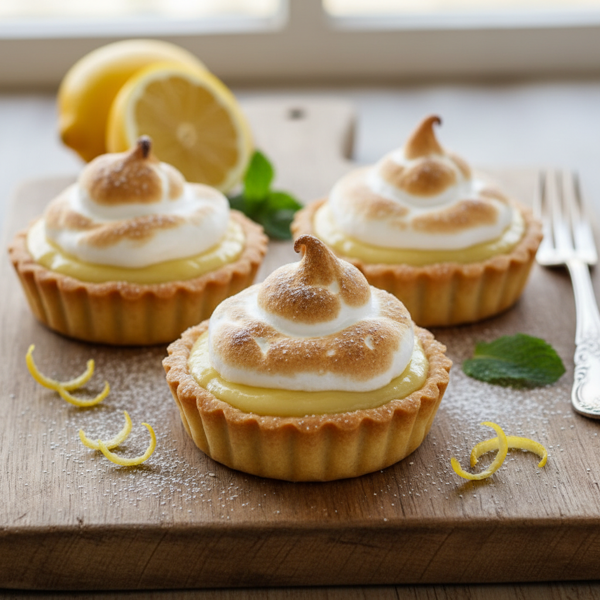Individual Lemon Meringue Tartlets recipe