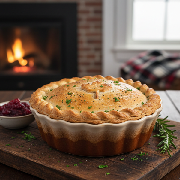 Individual Quebecois Tourtiere recipe