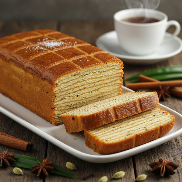 Indonesian Layered Spice Cake (Lapis Legit) recipe