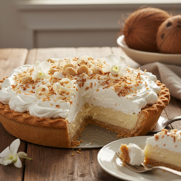 Indulgent Coconut Cream Pie recipe