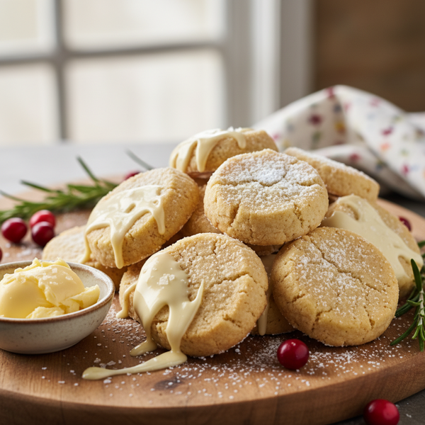 Indulgent Creamy Butter Cookies recipe