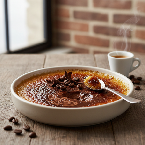 Indulgent Espresso Chocolate Crème Brûlée recipe