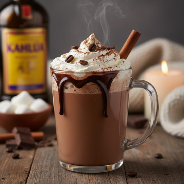 Indulgent Kahlua Hot Chocolate recipe