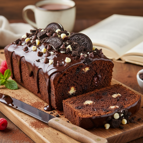 Indulgent Triple Chocolate Pound Cake recipe