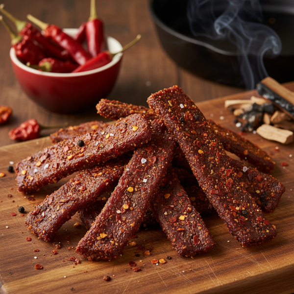 Inferno Spiced Beef Jerky recipe
