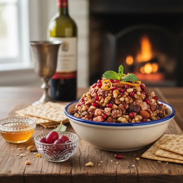 Inspired European Charoset Delight recipe