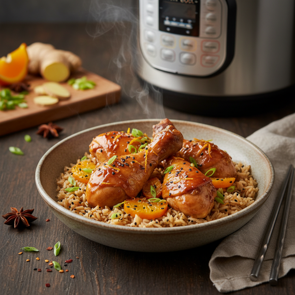 Instant Pot Ginger-Orange Chicken Delight recipe