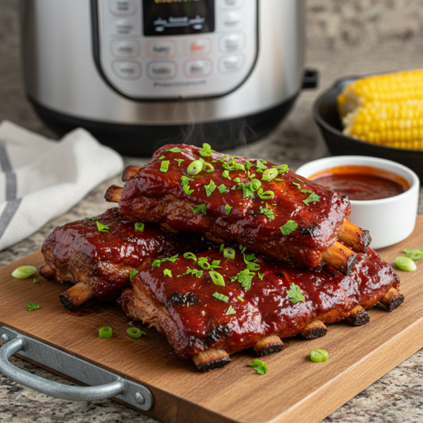 Instant Pot Savory BBQ Country-Style Ribs recipe