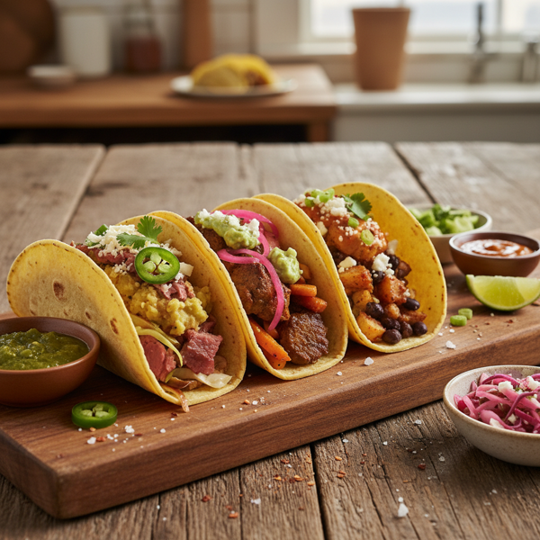 Irish-Mexican Fusion Tacos recipe