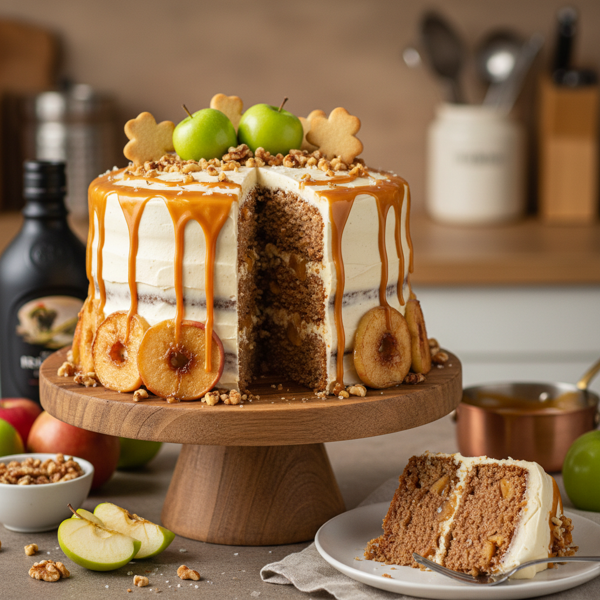 Irish Bliss Caramel Apple Cake recipe