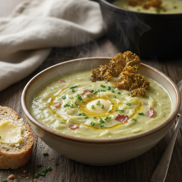 Irish Colcannon Cream Soup recipe