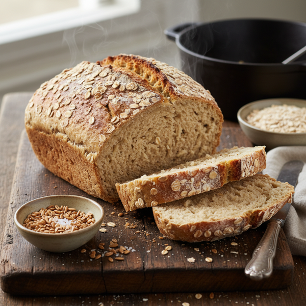 Irish Oatmeal Artisan Bread recipe