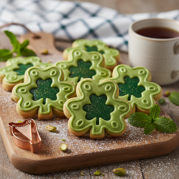 Irish Shamrock Delight Cookies recipe