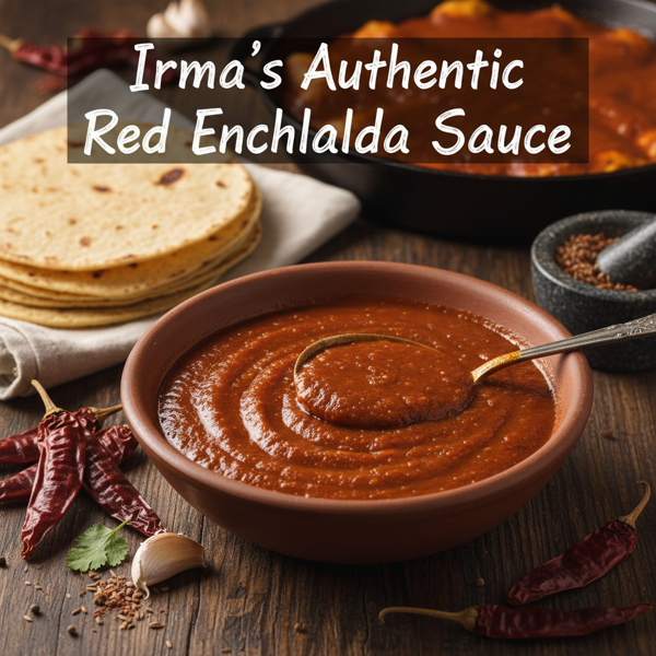 Irma's Authentic Red Enchilada Sauce recipe