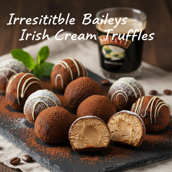 Irresistible Baileys Irish Cream Truffles recipe
