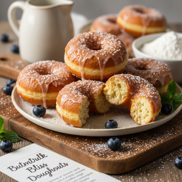 Irresistible Buttermilk Bliss Doughnuts recipe