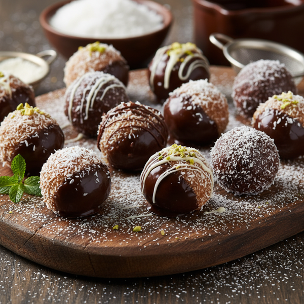Irresistible Chocolate-Coconut Bonbons recipe