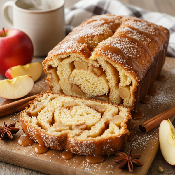 Irresistible Cinnamon Apple Loaf recipe