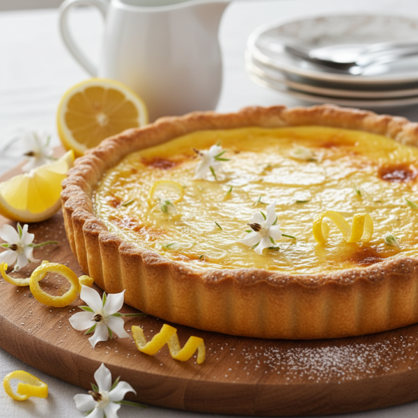 Irresistible Meyer Lemon Tart recipe