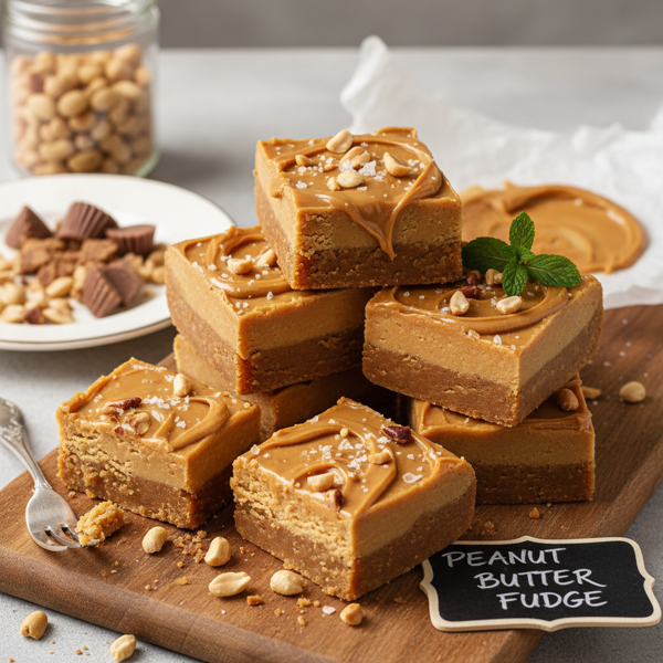 Irresistible Peanut Butter Fudge Delight recipe