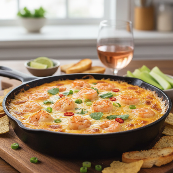 Irresistible Shrimp Cheese Dip recipe