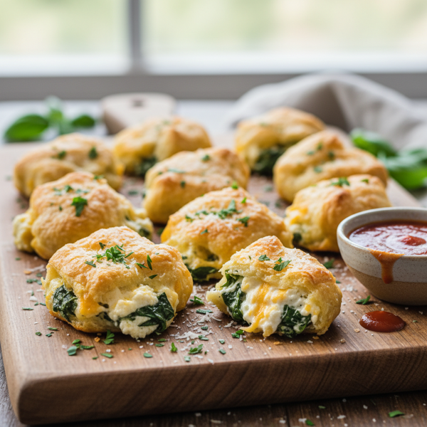 Irresistible Spinach and Cheese Bites recipe