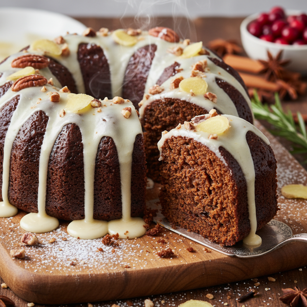 Irresistibly Moist Gingerbread Delight recipe