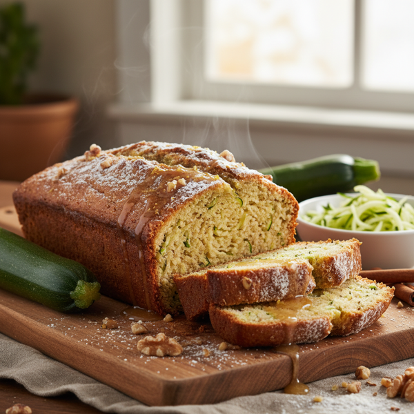 Irresistibly Moist Zucchini Bread recipe