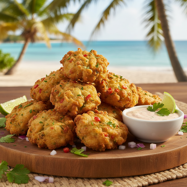 Island Delight Conch Fritters recipe