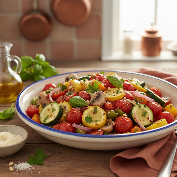 Italian-Inspired Quick Veggie Stir-Fry recipe