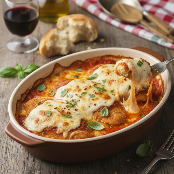 Italian-Style Baked Chicken Parmesan recipe