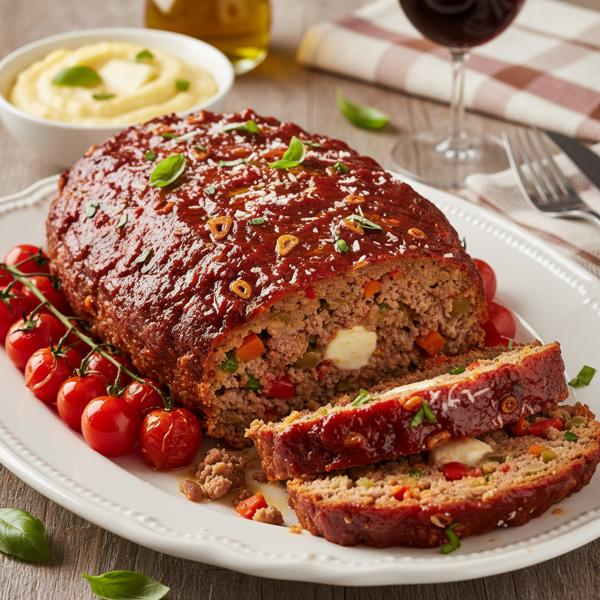 Italian-Style Comfort Meatloaf recipe