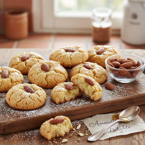 Italian Amaretti Delights recipe
