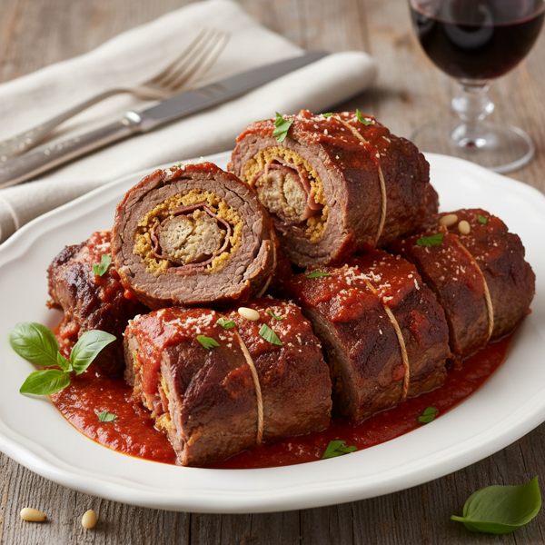Italian Beef Braciole recipe