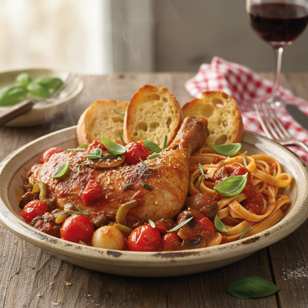 Italian Chicken Cacciatore Delight recipe