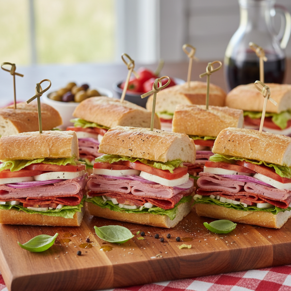 Italian Deli Party Sub recipe