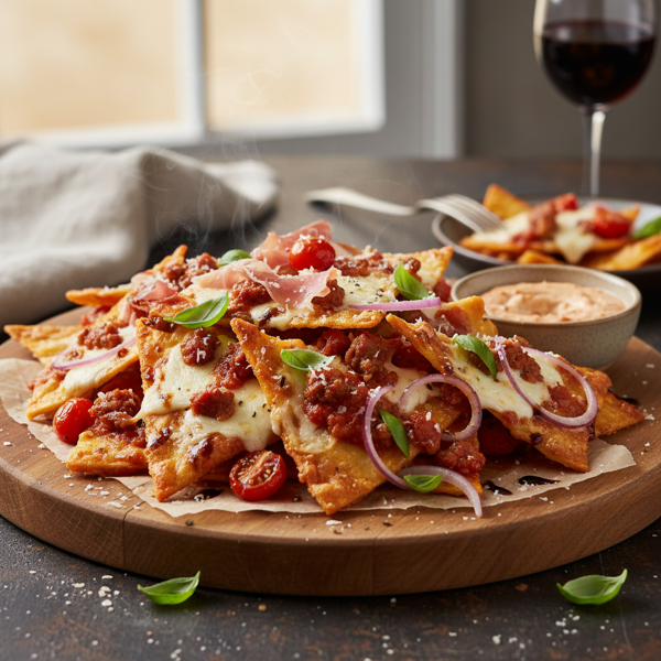 Italian Fantasy Nachos recipe